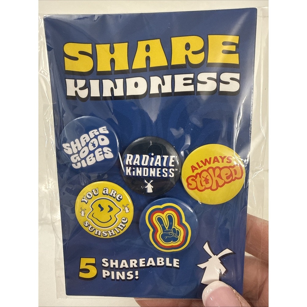 Share Kindness Dutch Bro Pins February 2026